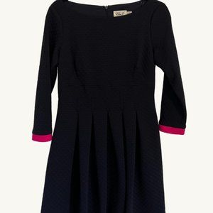 Eliza J Long-Sleeve Fit & Flare Dress